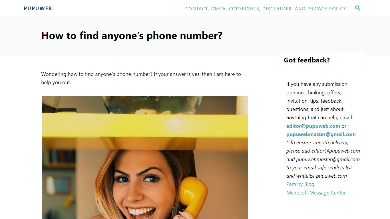 How to find anyone’s phone number? - pupuweb.com